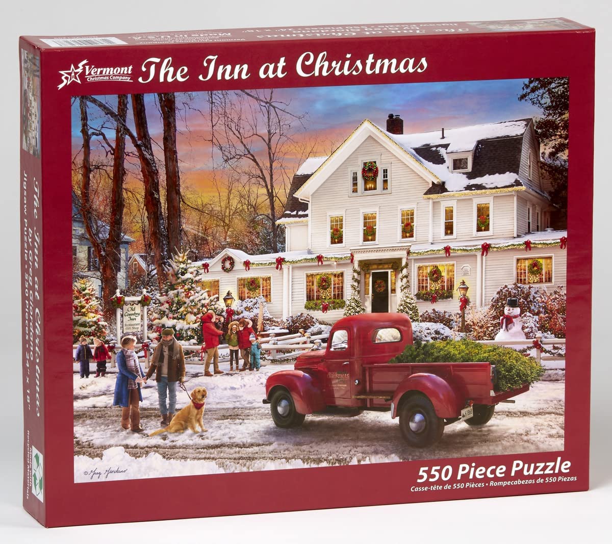 The Inn at Christmas Jigsaw Puzzle 550 Piece