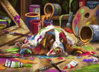 Puppy Picasso Jigsaw Puzzle 1000 Piece
