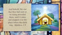 Stained Glass Nativity Advent Calendar