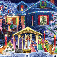 Nighttime Nativity Advent Calendar