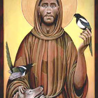 St. Francis Assisi Note Card