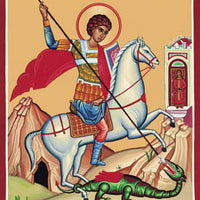 St. George Small Plaque