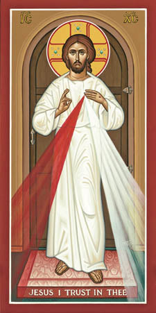 Divine Mercy Holy Card
