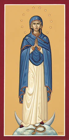 Immaculate Conception Holy Card