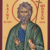 St. Andrew Holy Card