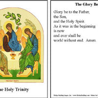 Holy Trinity Prayer Card