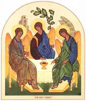 Holy Trinity Holy Card