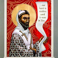 St. Augustine Hippo Holy Card