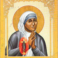 Mother Teresa Note Card