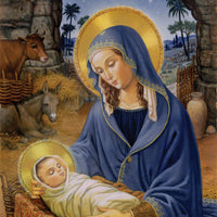Mary with Child Christmas Card