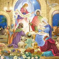 Glorious Nativity Christmas Card