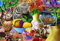Curious Kittens Kid's Jigsaw Puzzle 100 Piece