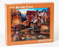 Autumn Canal Jigsaw Puzzle 1000 Piece
