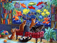 Kittens Fishing Jigsaw Puzzle 550 Piece