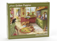 Golden Puppies Jigsaw Puzzle 1000 Piece