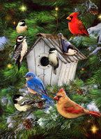 Winter Birdhouse Jigsaw Puzzle 1000 Piece