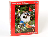 Winter Birdhouse Jigsaw Puzzle 1000 Piece