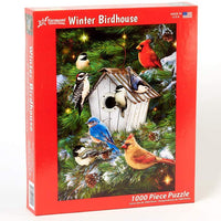Winter Birdhouse Jigsaw Puzzle 1000 Piece