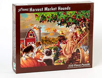 Harvest Market Hounds Jigsaw Puzzle 550 Piece