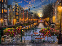 Amsterdam Aglow Jigsaw Puzzle 550 Piece
