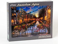 Amsterdam Aglow Jigsaw Puzzle 550 Piece