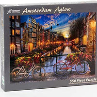 Amsterdam Aglow Jigsaw Puzzle 550 Piece