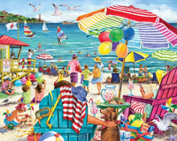 Day at the Beach Jigsaw Puzzle 1000 Piece