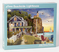 Beachside Lighthouse Jigsaw Puzzle 550 Piece