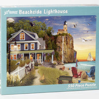 Beachside Lighthouse Jigsaw Puzzle 550 Piece