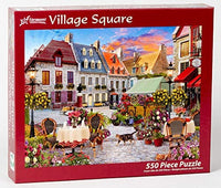 Village Square Jigsaw Puzzle 550 Piece
