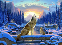 Wolf Song Jigsaw Puzzle 1000 Piece