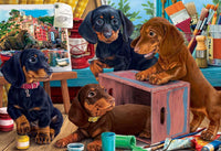 Studio Puppies Jigsaw Puzzle 100 Piece