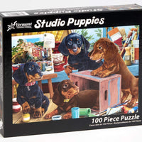 Studio Puppies Jigsaw Puzzle 100 Piece