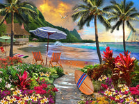 Hawaiian Life Jigsaw Puzzle 550 Piece