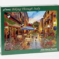 Biking Through Italy Jigsaw Puzzle 550 Piece