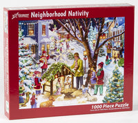 Neighborhood Nativity Jigsaw Puzzle 1000 Piece