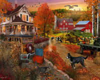 Country Inn & Farm Jigsaw Puzzle 1000 Piece