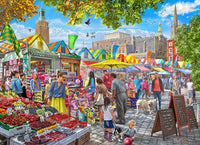 Summer Market Jigsaw Puzzle 1000 Piece