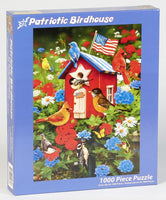 Patriotic Birdhouse Jigsaw Puzzle 1000 Piece