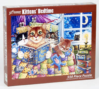 
              Kittens' Bedtime Jigsaw Puzzle 550 Piece
            