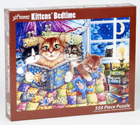 Kittens' Bedtime Jigsaw Puzzle 550 Piece