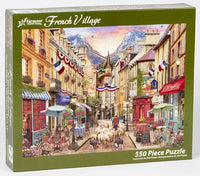 French Village Jigsaw Puzzle 550 Piece