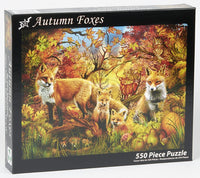 Autumn Foxes Jigsaw Puzzle 550 Piece