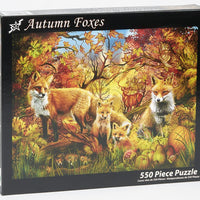 Autumn Foxes Jigsaw Puzzle 550 Piece