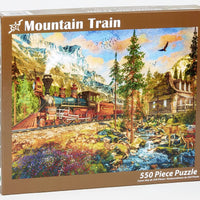 Mountain Train Jigsaw Puzzle 550 Piece