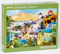 Santorini Sunset Jigsaw Puzzle 1000 Piece