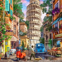 Streets of Pisa Jigsaw Puzzle 1000 Piece
