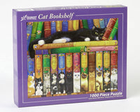 Cat Bookshelf Jigsaw Puzzle 1000 Piece