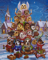 Canine Christmas Tree Jigsaw Puzzle 1000 Piece