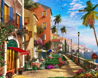 Mediterranean Terrace Jigsaw Puzzle 1000 Piece